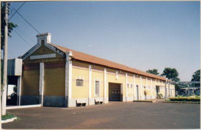 Em 18/11/1998, a antiga estação de Jardinópolis. 