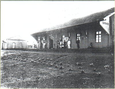 Jurucê - A estação de Sarandy em 1908
